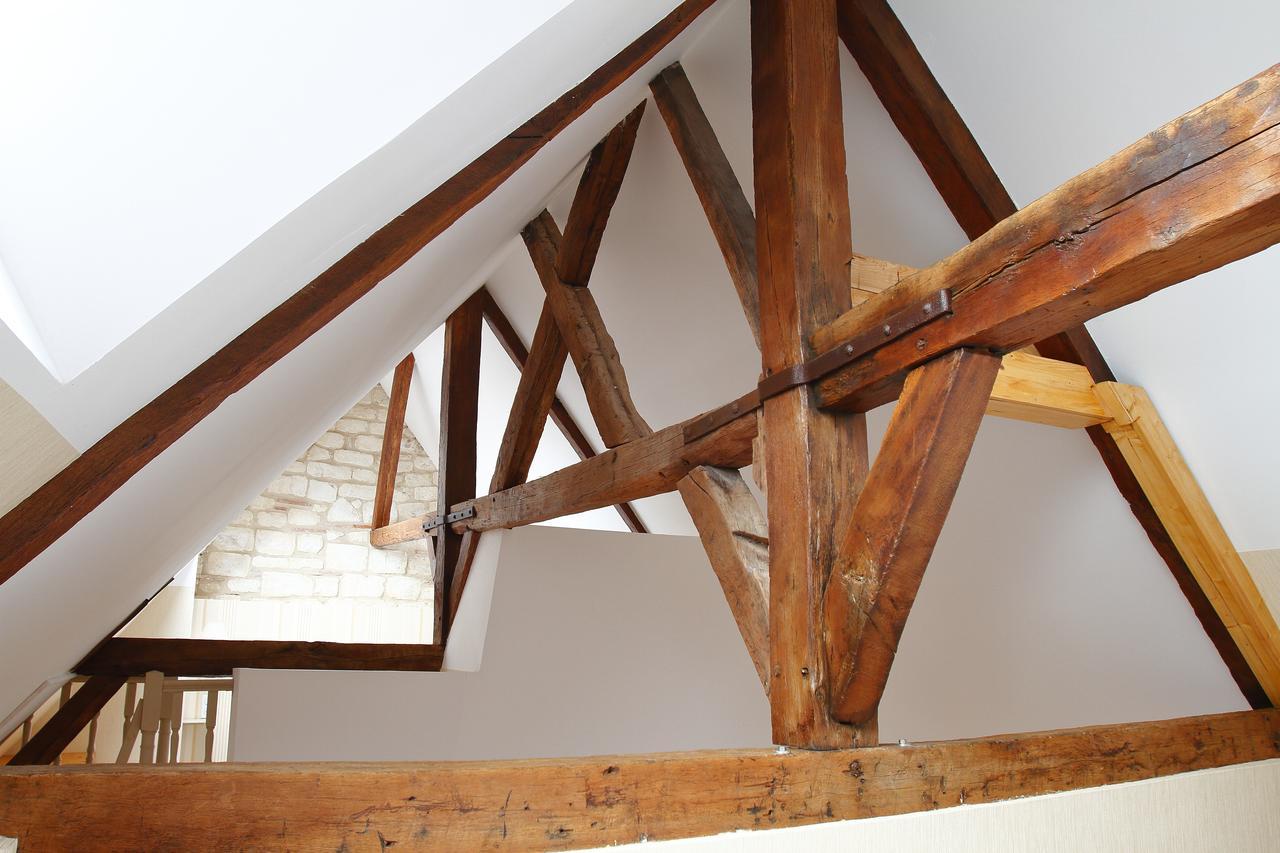 Hotel Saint Georges Troyes Esterno foto Roof truss
